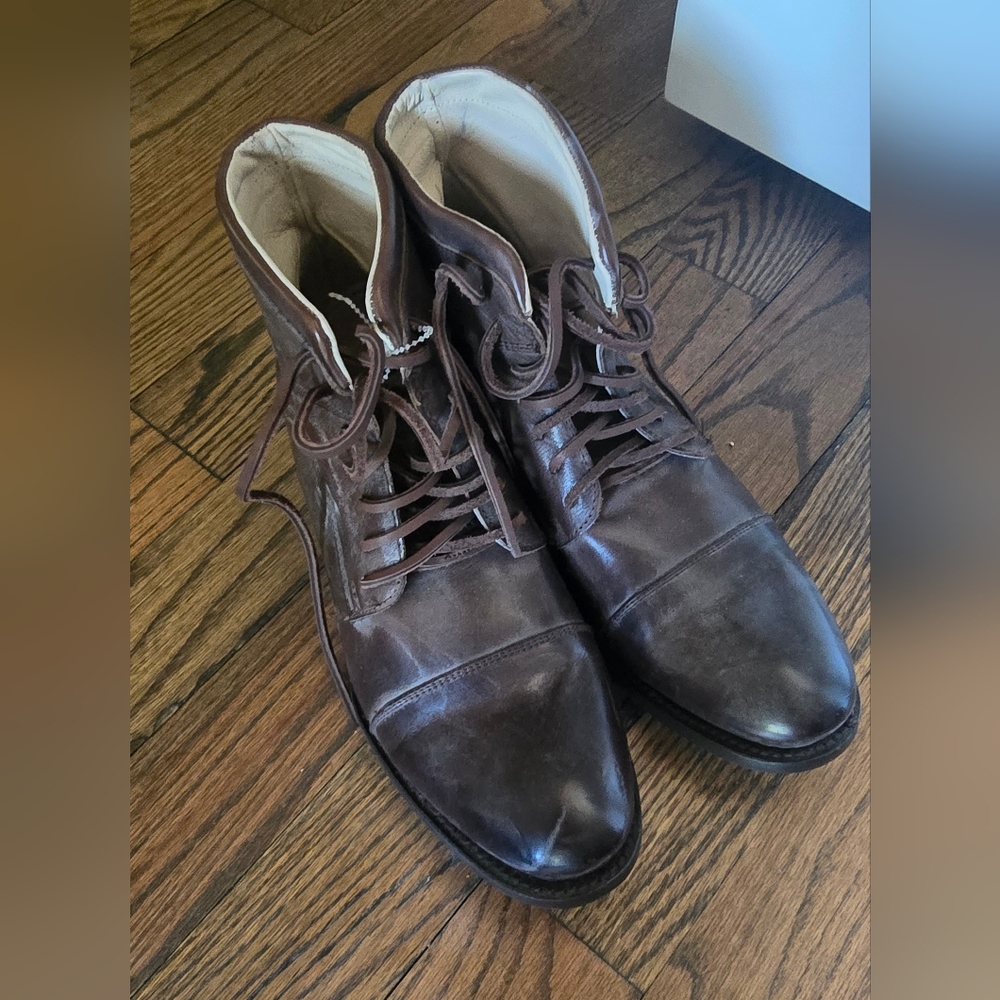 Freebird by Steven Dark Brown Leather Boots